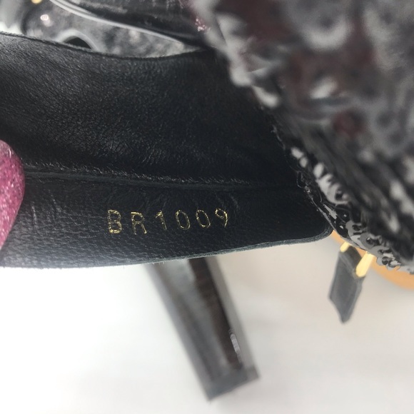 Louis Vuitton Runway Peep Toe Platform Ankle Boots - Picture 14 of 16